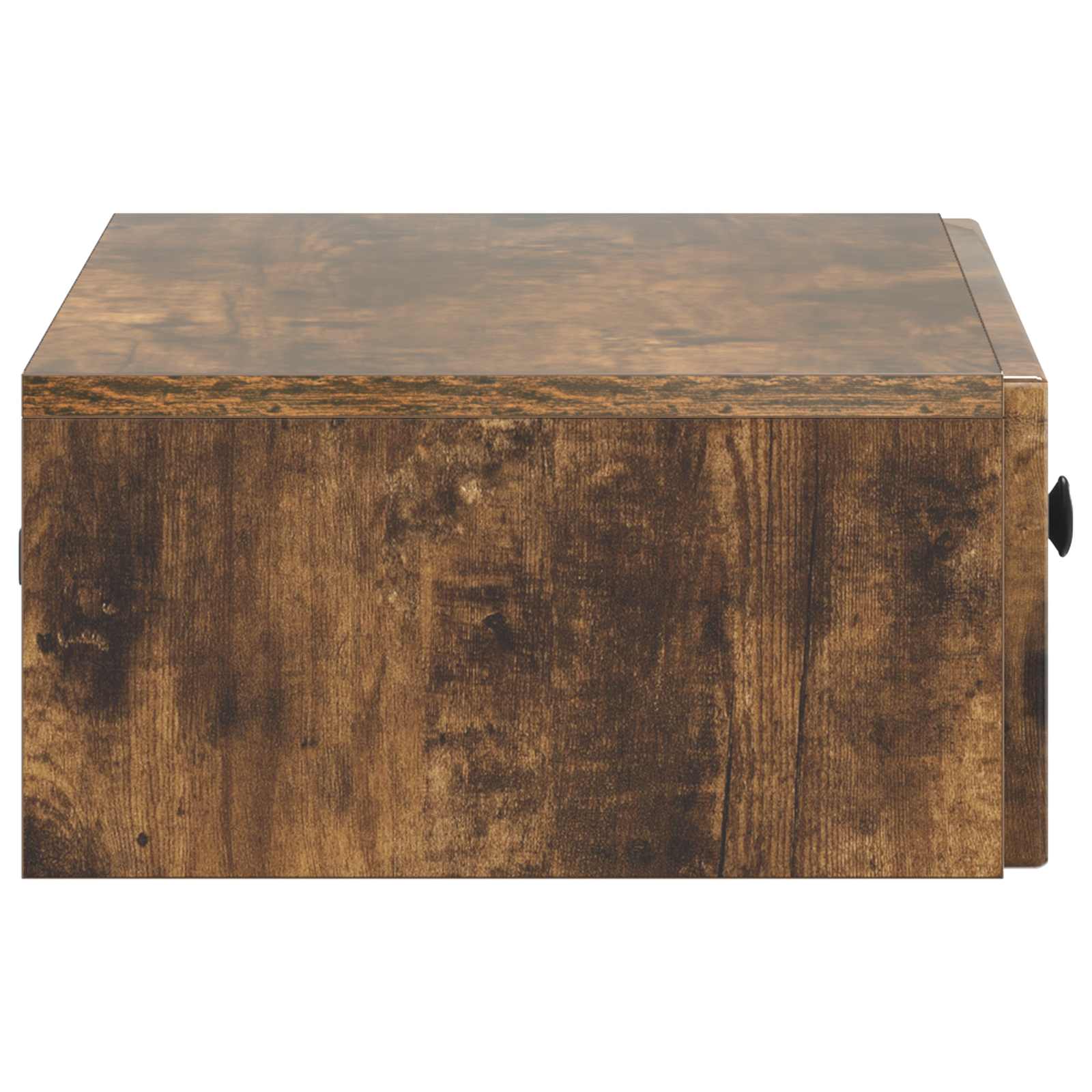 vidaXL Wall-Mounted Side Table Smoked Oak 59 x 34.5 x 17 cm 6
