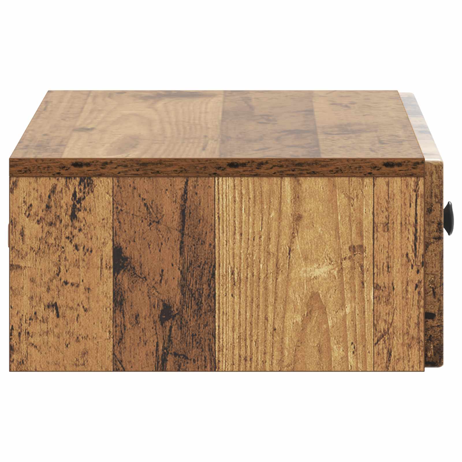 vidaXL Wall-Mounted Side Table Wall-mounted Old Wood 59 x 34.5 x 17 cm 6
