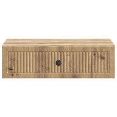 vidaXL Wall-Mounted Side Table 59 x 34.5 x 17 cm Engineered Wood 5