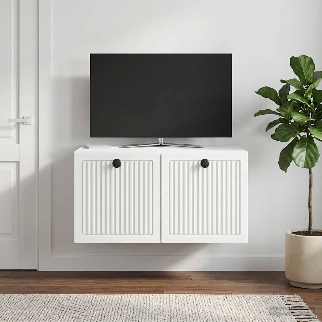 Wall-Mounted TV Cabinet 59.5 x 41 x 30 cm White