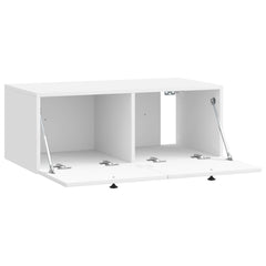 vidaXL Wall-Mounted TV Cabinet High Gloss White 78.5 x 41 x 30 cm 5