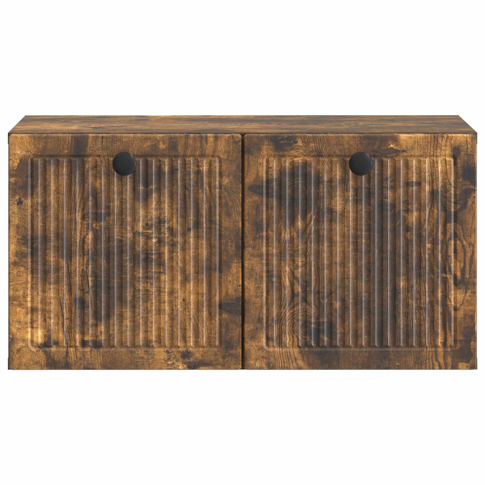 vidaXL Wall-Mounted TV Cabinet Smoked Oak 59.5 x 31 x 30 cm 6