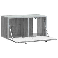 vidaXL Wall-Mounted TV Cabinet Grey Sonoma 59.5 x 31 x 30 cm 5