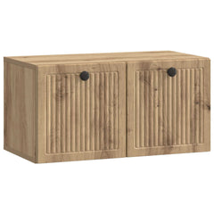 vidaXL Wall-Mounted TV Cabinet 59.5 x 31 x 30 cm Artisan Oak 2