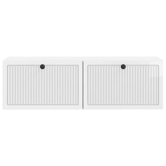 vidaXL Wall-Mounted TV Cabinet High Gloss White 98 x 31 x 30 cm 6