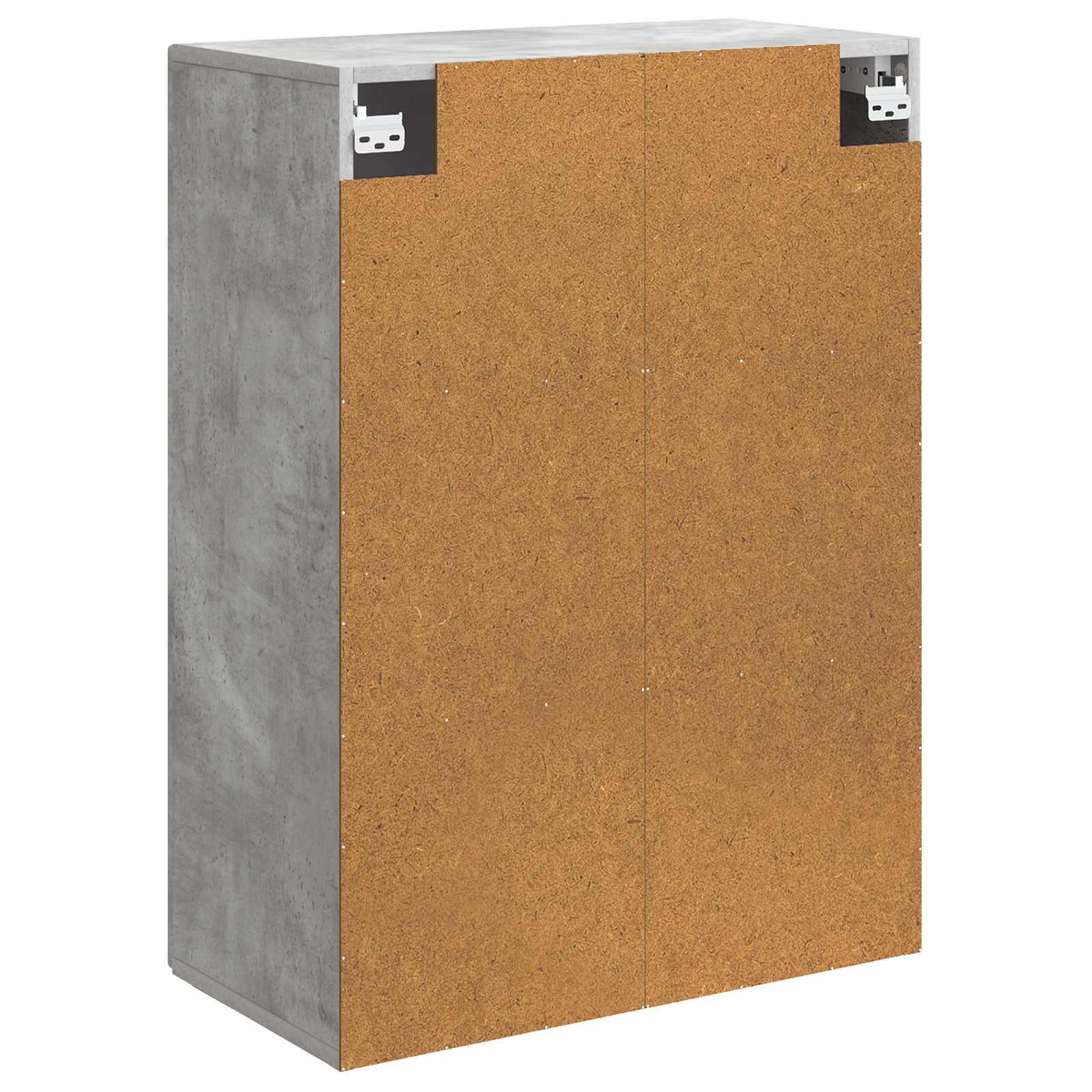 vidaXL Wall-Mounted Cabinet Concrete Grey 66 x 34.5 x 90 cm 6