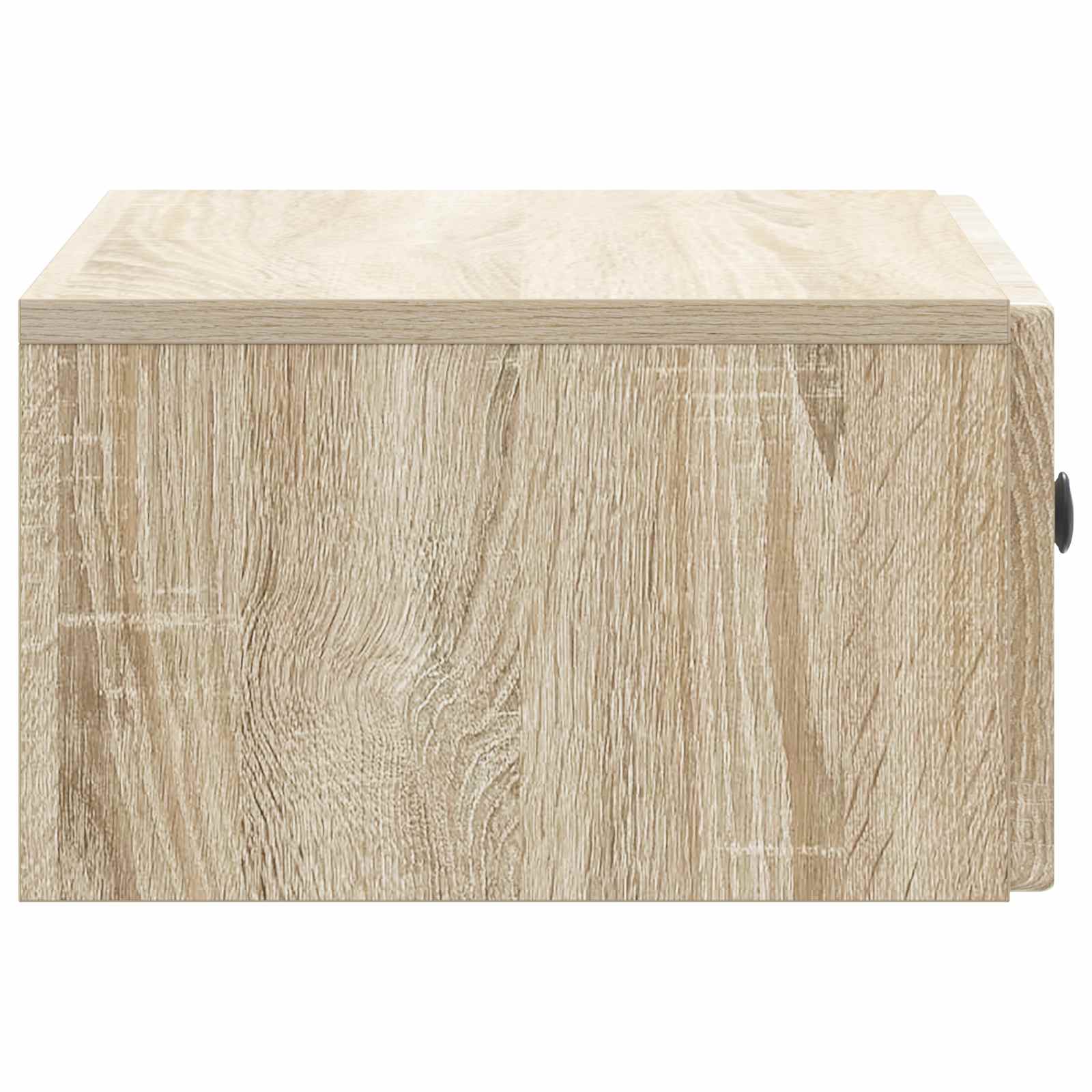 vidaXL Wall-Mounted Bedside Cabinet Sonoma Oak 49 x 34.5 x 20 cm 6