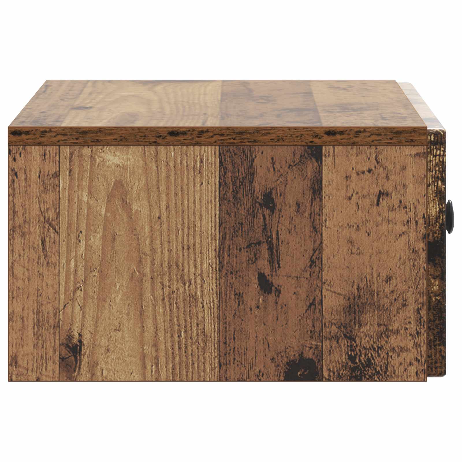 vidaXL Wall-Mounted Bedside Cabinet Old Wood 49 x 34.5 x 20 cm 6
