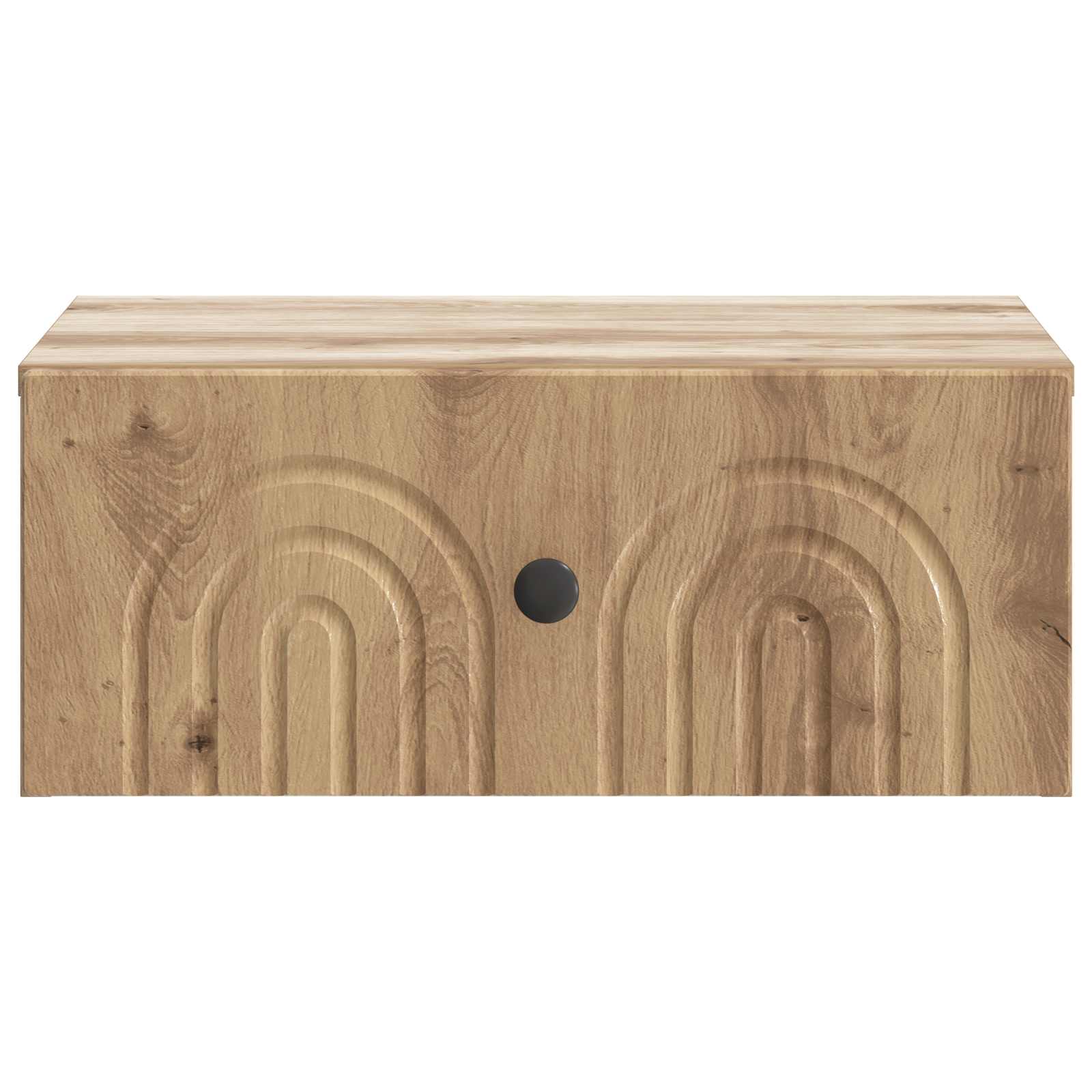 vidaXL Wall-Mounted Bedside Cabinet Artisan Oak 49 x 34.5 x 20 cm 5
