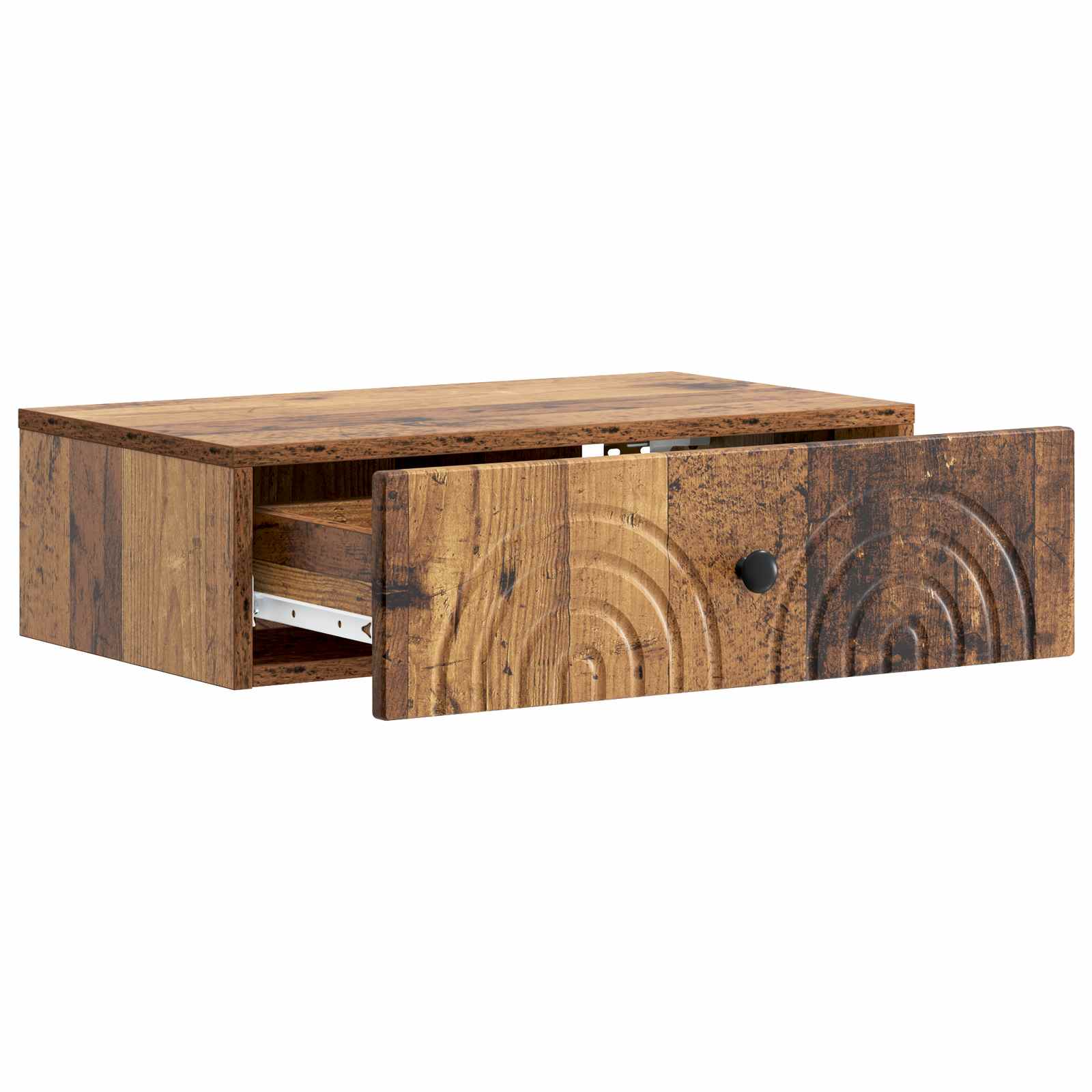 vidaXL Wall-Mounted Side Table 59 x 34.5 x 17 cm Engineered Wood 4