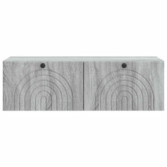vidaXL Wall-Mounted TV Cabinet Grey Sonoma 99 x 41 x 30 cm 6