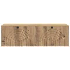 vidaXL Wall-Mounted TV Cabinet 99 x 41 x 30 cm Artisan Oak 6