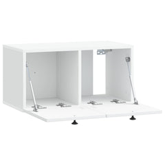 vidaXL Wall-Mounted TV Cabinet White 59.5 x 31 x 30 cm Engineered Wood 5