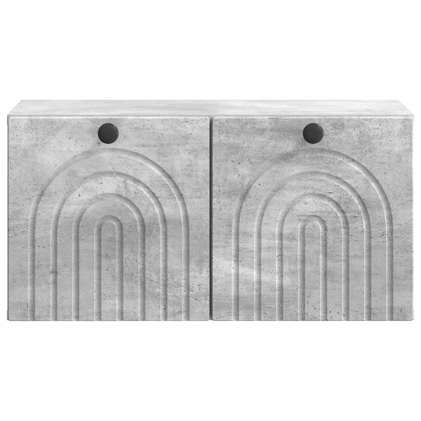 vidaXL Wall-Mounted TV Cabinet Concrete Grey 59.5 x 31 x 30 cm 6