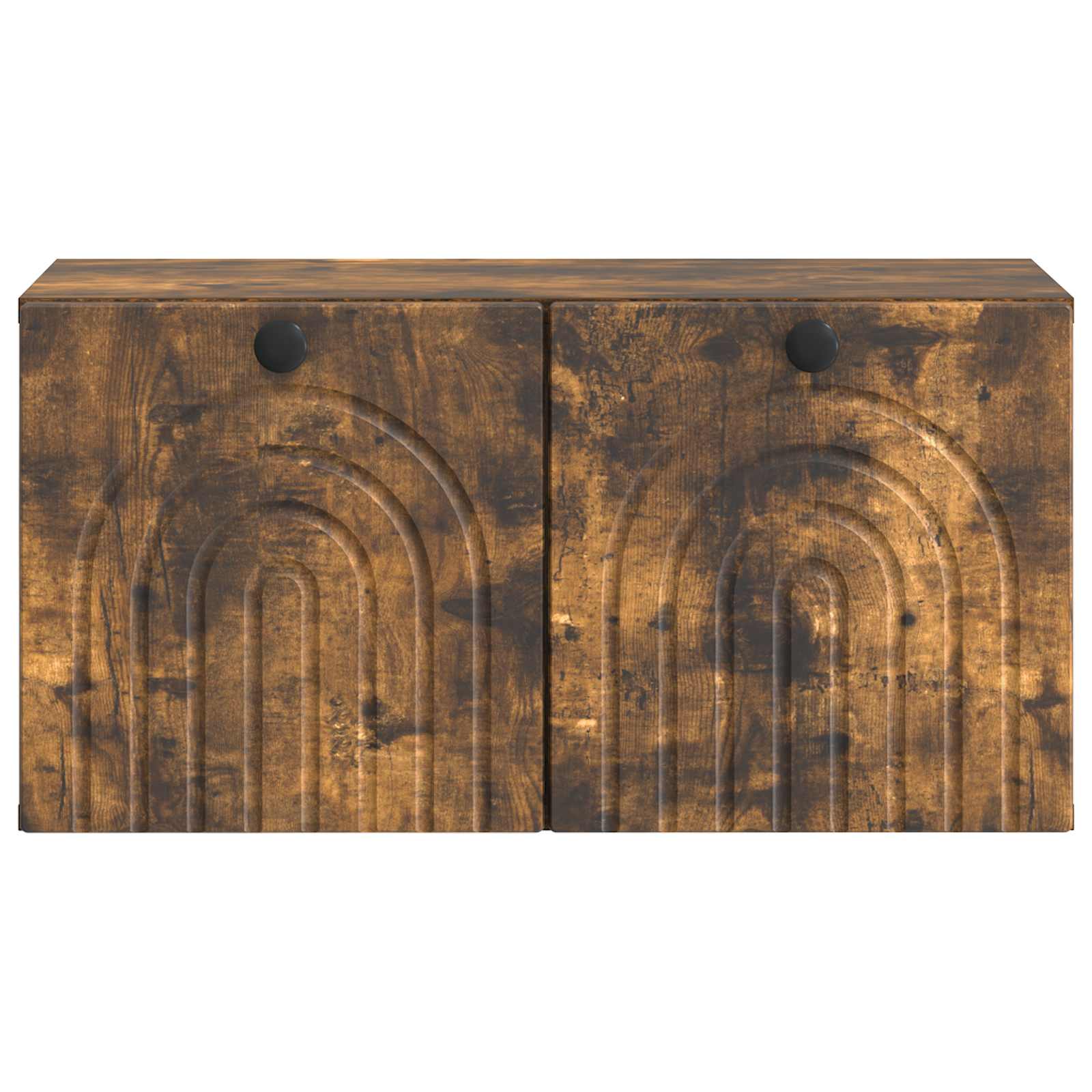 vidaXL Wall-Mounted TV Cabinet Smoked Oak 59.5 x 31 x 30 cm 6