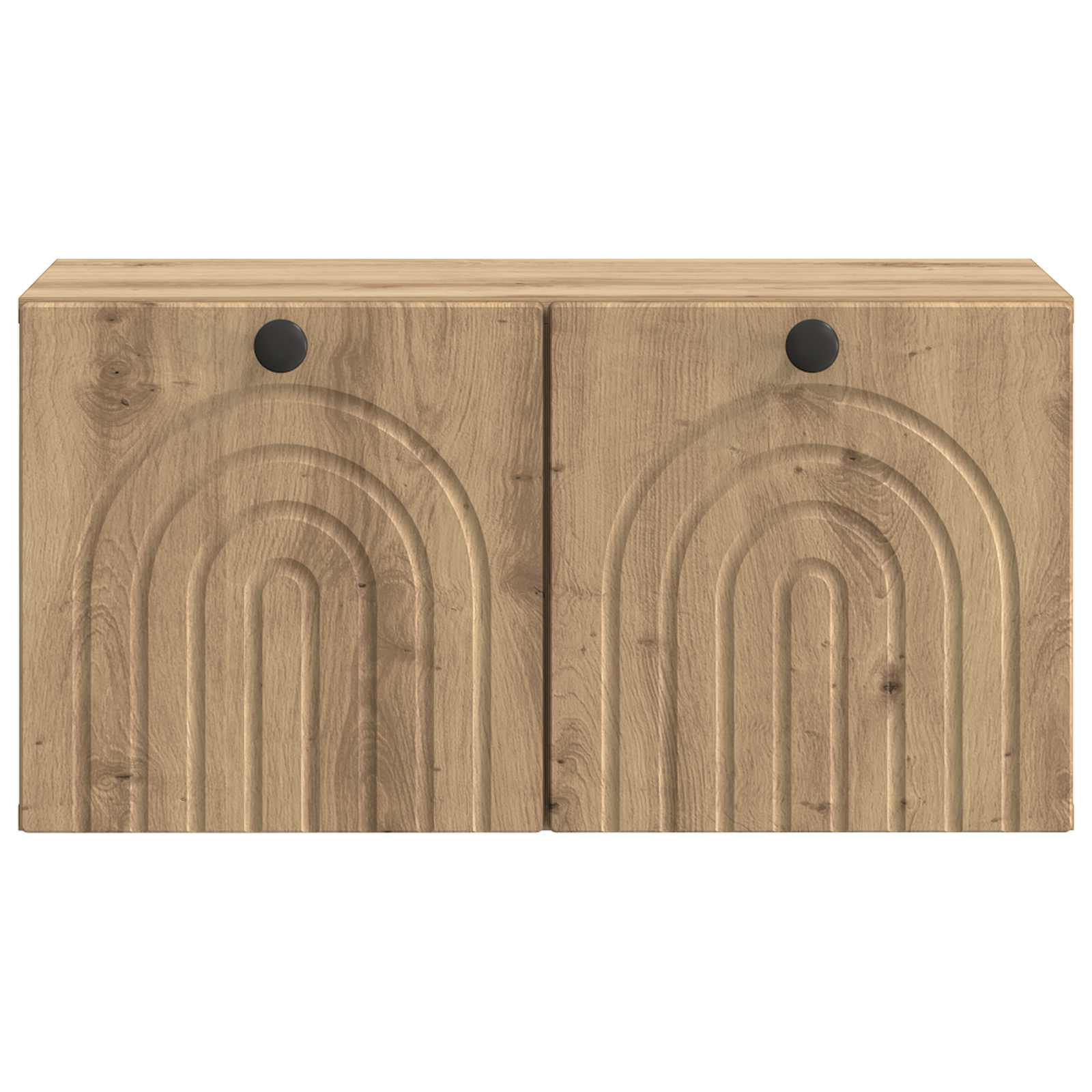 vidaXL Wall-Mounted TV Cabinet 59.5 x 31 x 30 cm Artisan Oak 6