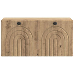 vidaXL Wall-Mounted TV Cabinet 59.5 x 31 x 30 cm Artisan Oak 6