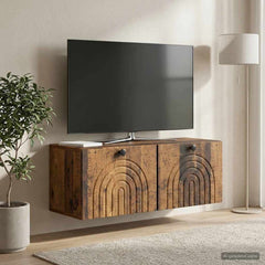 Wall-Mounted TV Cabinet 78.5 x 31 x 30 cm Old wood