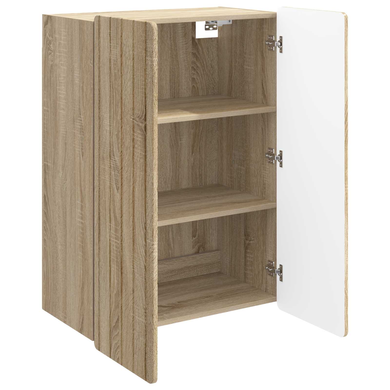 vidaXL Wall-Mounted Cabinet Sonoma Oak 66 x 34.5 x 92 cm 3