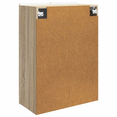 vidaXL Wall-Mounted Cabinet Sonoma Oak 66 x 34.5 x 92 cm 6