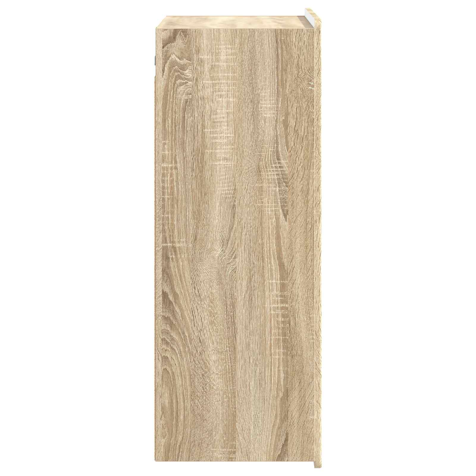 vidaXL Wall-Mounted Cabinet Sonoma Oak 66 x 34.5 x 92 cm 5