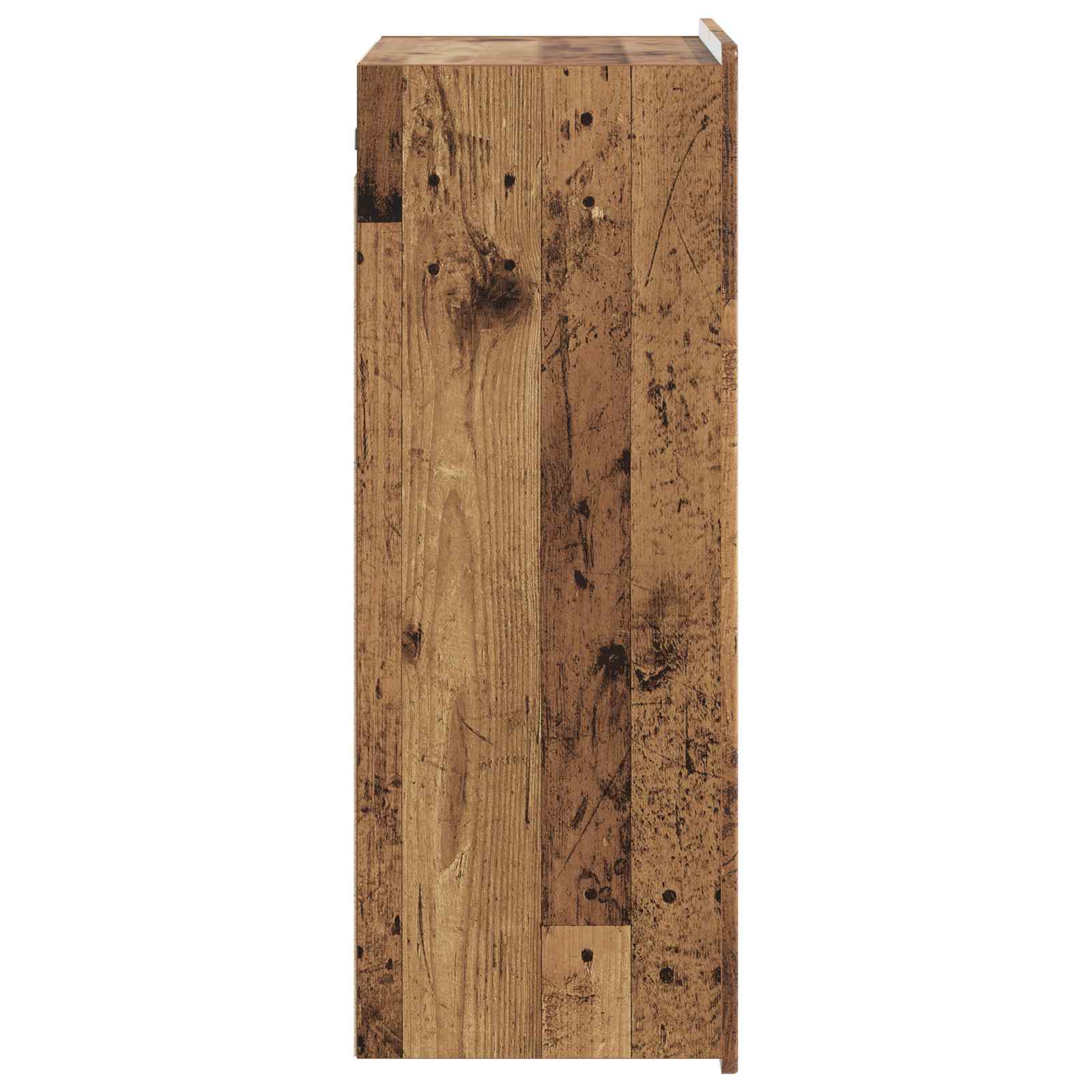 vidaXL Wall-Mounted Cabinet Old Wood 66 x 34.5 x 92 cm Engineered Wood 5