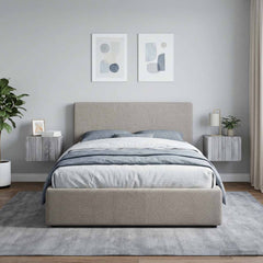 vidaXL Wall-Mounted Bedside Cabinet 33 x 34.5 x 24 cm