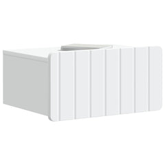 vidaXL Wall-Mounted Bedside Cabinet 2 pcs White 49 x 34.5 x 24 cm 3