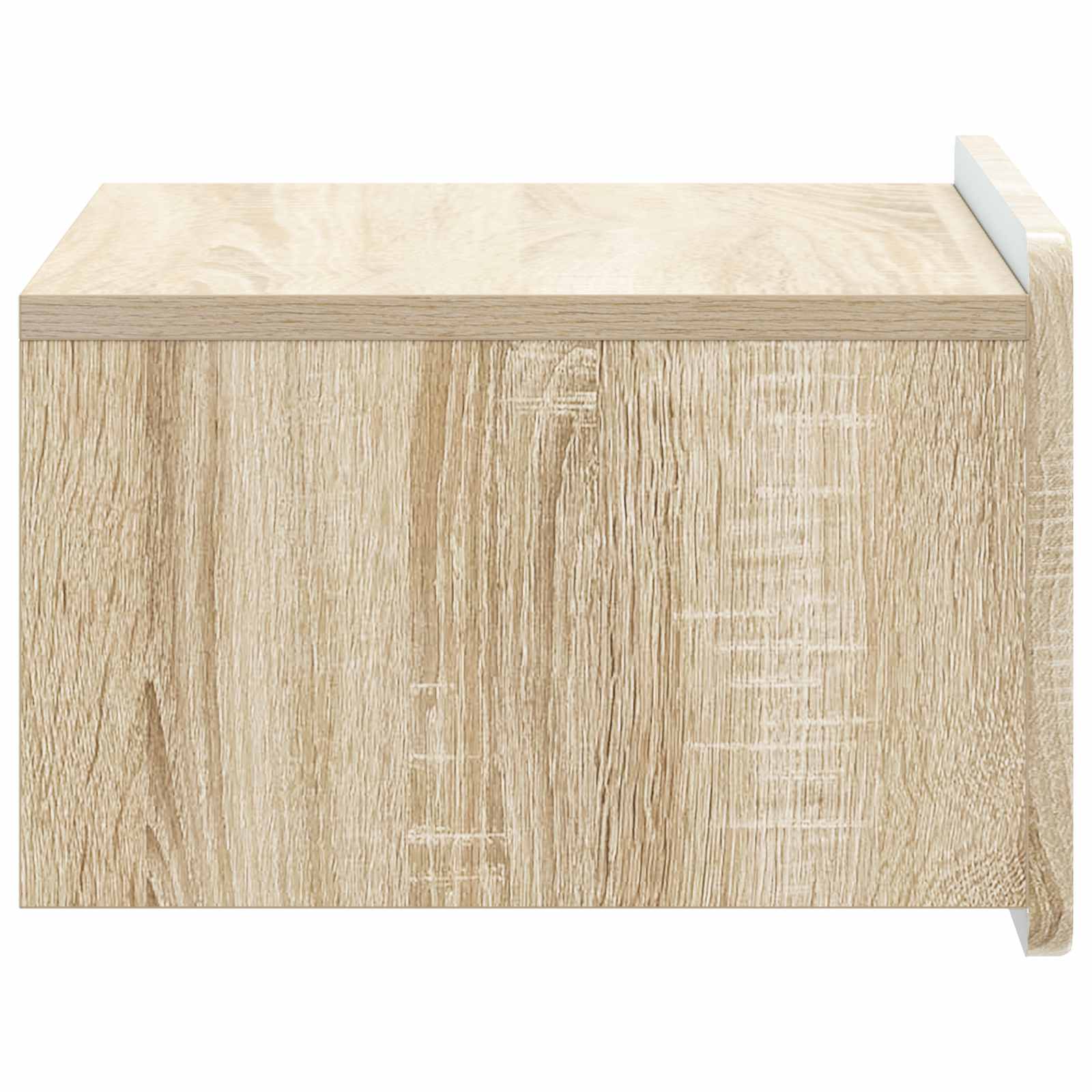 vidaXL Wall-Mounted Bedside Cabinet Sonoma Oak 49 x 34.5 x 24 cm 6