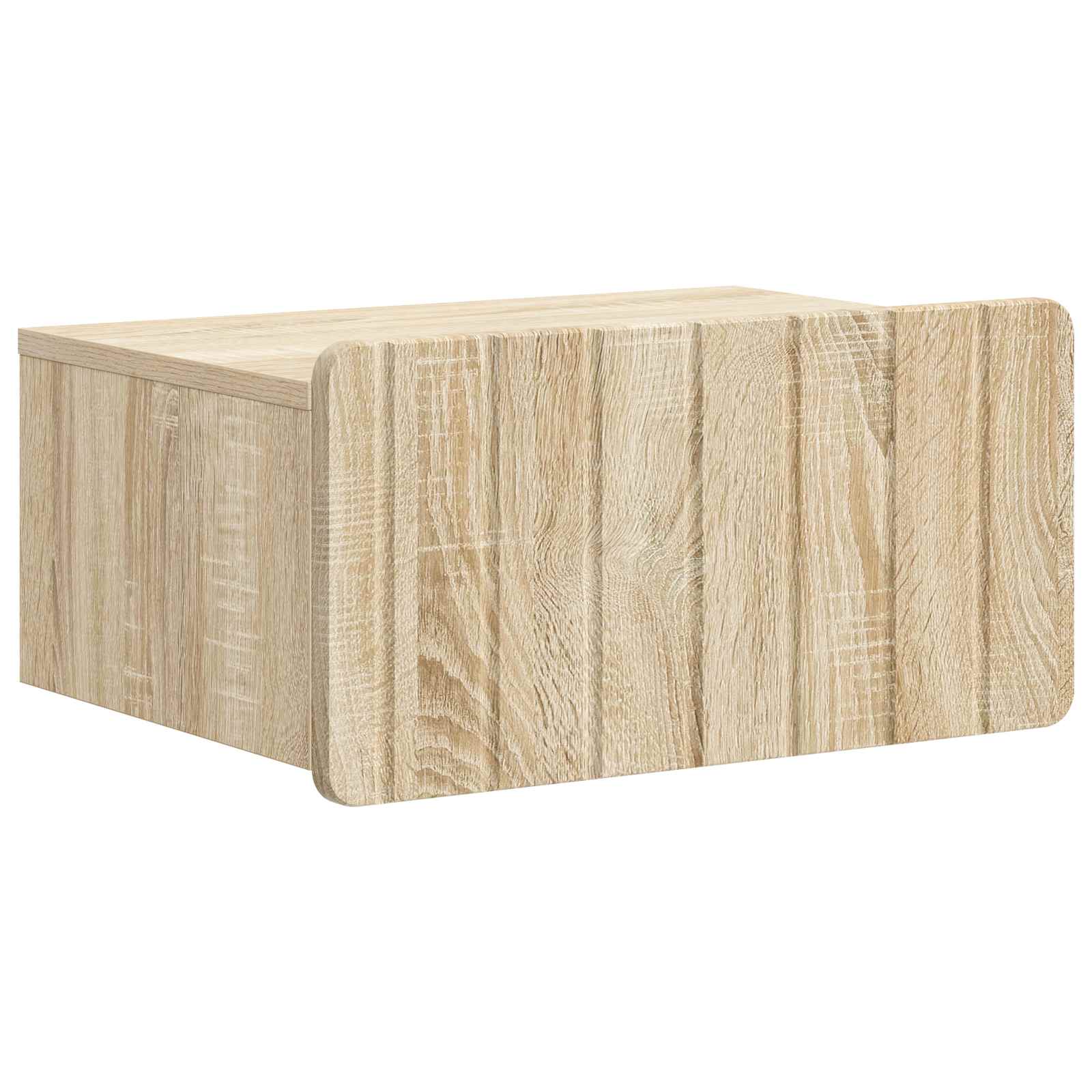vidaXL Wall-Mounted Bedside Cabinet 2 pcs Sonoma Oak 49 x 34.5 x 24 cm 5