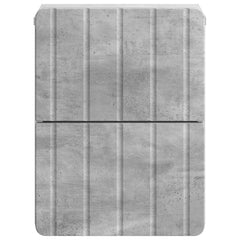 vidaXL Wall-Mounted Bedside Cabinet Concrete Grey 33 x 34.5 x 43 cm 5