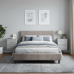 vidaXL Wall-Mounted Bedside Cabinet 33 x 34.5 x 43 cm