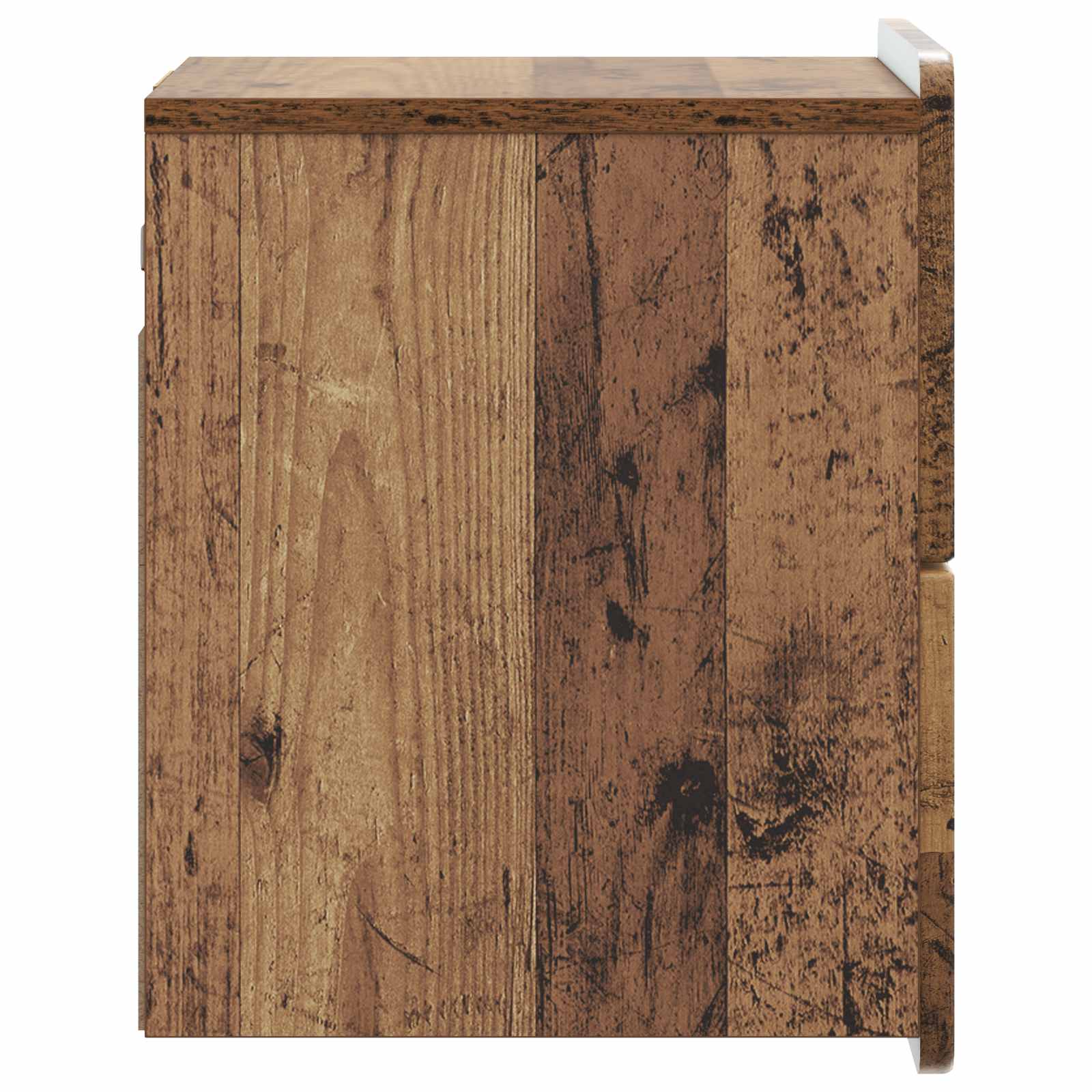 vidaXL Wall-Mounted Bedside Cabinet Old Wood 33 x 34.5 x 43 cm 6