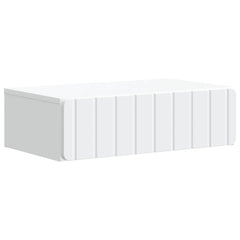 vidaXL Wall-Mounted Side Table White 59 x 34.5 x 17 cm Engineered Wood 2