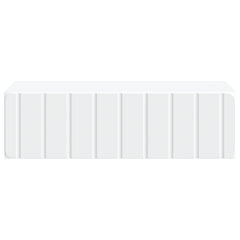vidaXL Wall-Mounted Side Table White 59 x 34.5 x 17 cm Engineered Wood 5