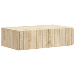 vidaXL Wall-Mounted Side Table Sonoma Oak 59 x 34.5 x 17 cm 2