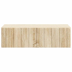 vidaXL Wall-Mounted Side Table Sonoma Oak 59 x 34.5 x 17 cm 5