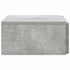 vidaXL Wall-Mounted Side Table Concrete Grey 59 x 34.5 x 17 cm 6