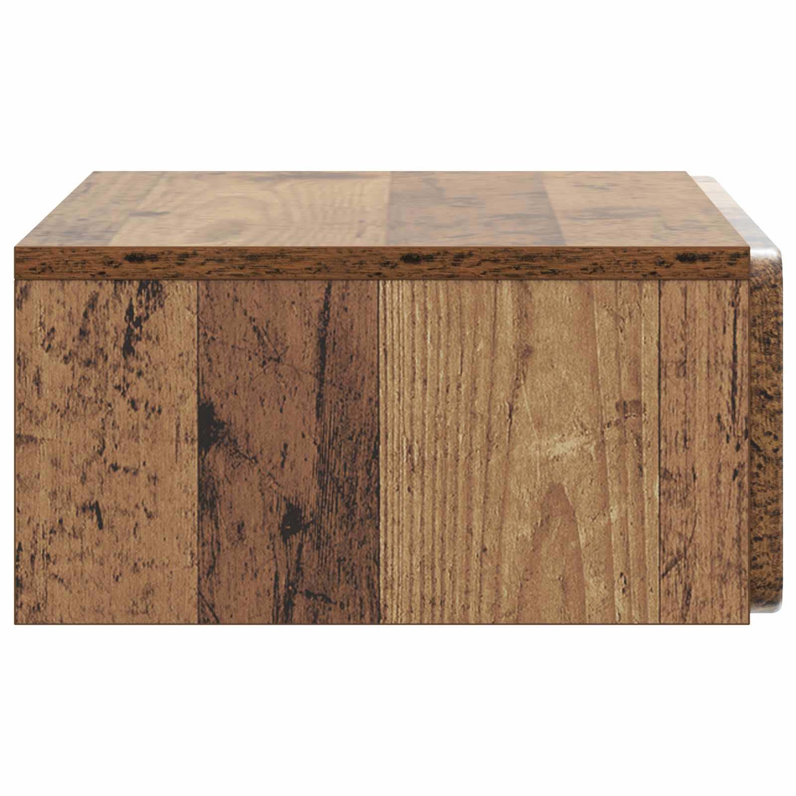 vidaXL Wall-Mounted Side Table Wall-mounted Old Wood 59 x 34.5 x 17 cm 6