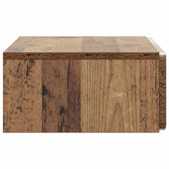 vidaXL Wall-Mounted Side Table Wall-mounted Old Wood 59 x 34.5 x 17 cm 6