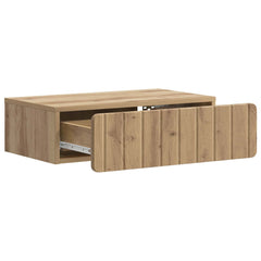 vidaXL Wall-Mounted Side Table 59 x 34.5 x 17 cm Engineered Wood 4