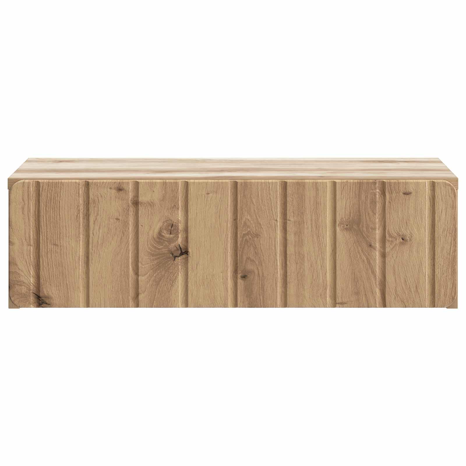vidaXL Wall-Mounted Side Table 59 x 34.5 x 17 cm Engineered Wood 5