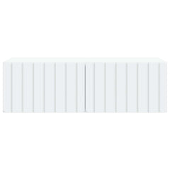 vidaXL Wall-Mounted TV Cabinet 98 x 41 x 30 cm White Engineered Wood 6