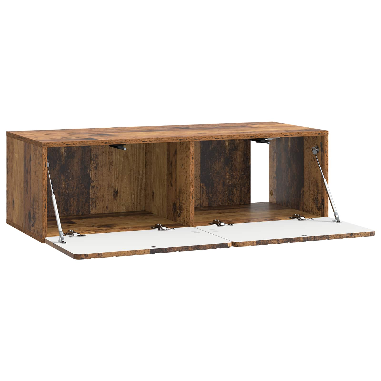 vidaXL Wall-Mounted TV Cabinet 98 x 41 x 30 cm Old Wood 5
