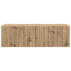 vidaXL Wall-Mounted TV Cabinet 98 x 41 x 30 cm Artisan Oak 6