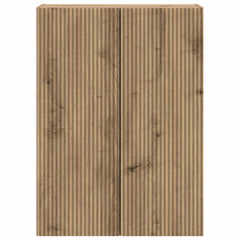 vidaXL Wall-Mounted Cabinet 66 x 34.5 x 90 cm Engineered Wood 4