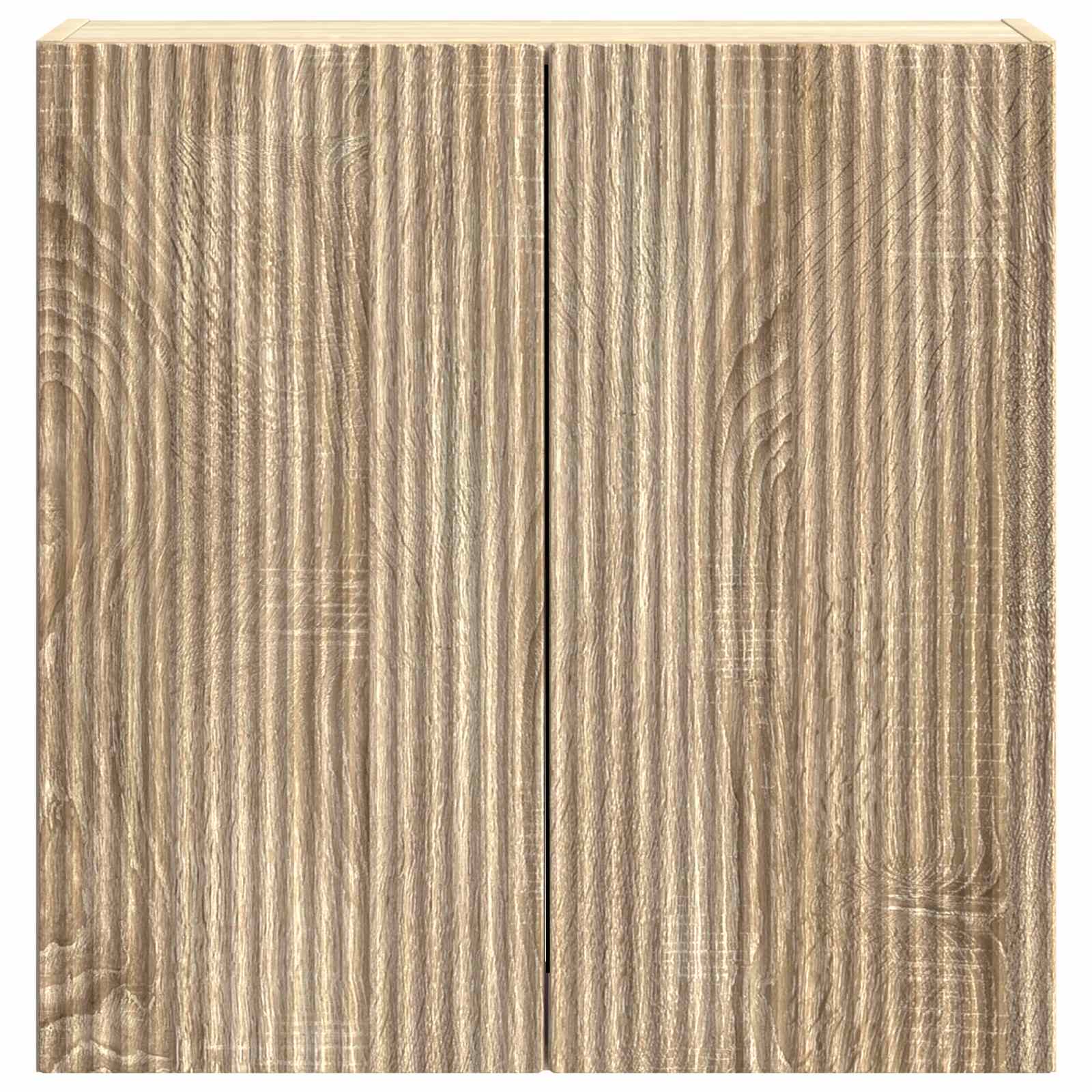 vidaXL Wall-Mounted Cabinet 59 x 31 x 60 cm Engineered Wood Sonoma Oak 4