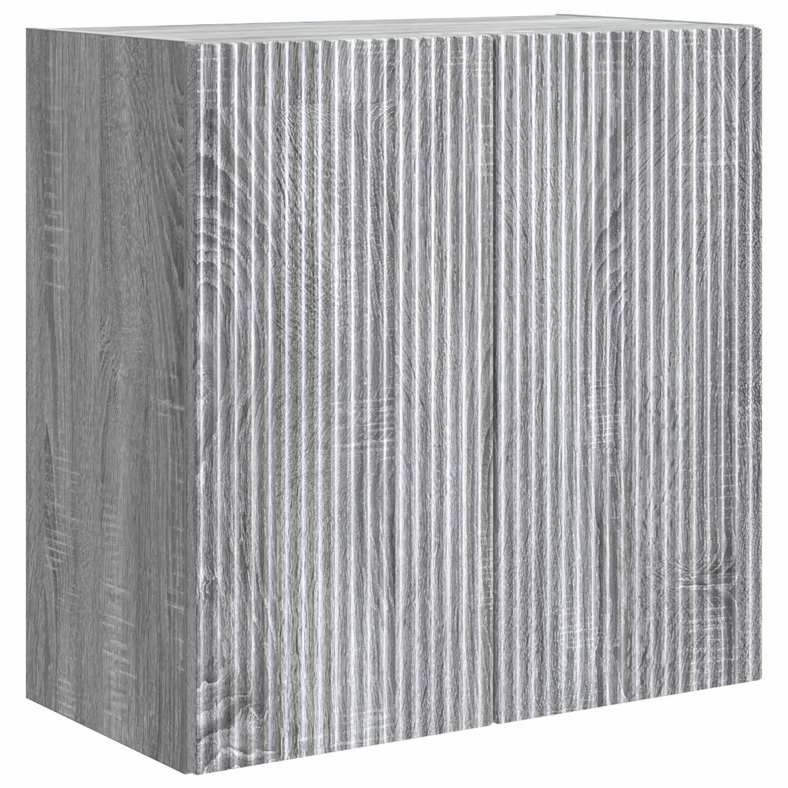 vidaXL Wall-Mounted Cabinet 59 x 31 x 60 cm Engineered Wood 2