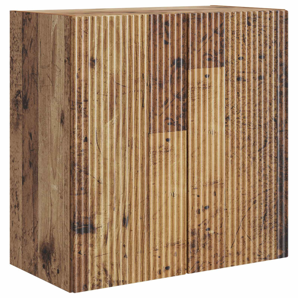 Wall-Mounted Cabinet 59 x 31 x 60 cm Engineered Wood Depth 31 cm Old wood