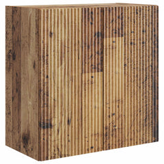 Wall-Mounted Cabinet 59 x 31 x 60 cm Engineered Wood Depth 31 cm Old wood